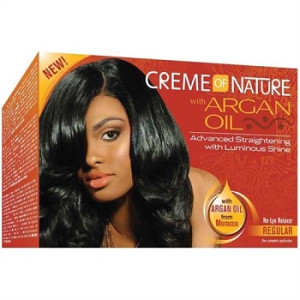 Creme of Nature with Argan Oil Relaxer Regular